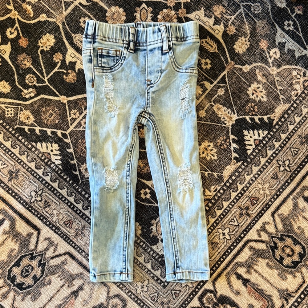 Trendy Kids Light Blue Distressed Jeans